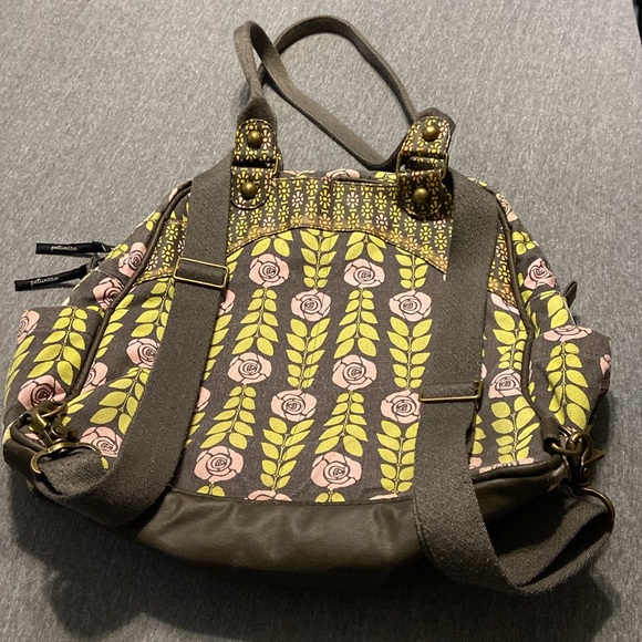 Petunia pickle bottom floral bag backpack diaper bag in great condition - Picture 3 of 12